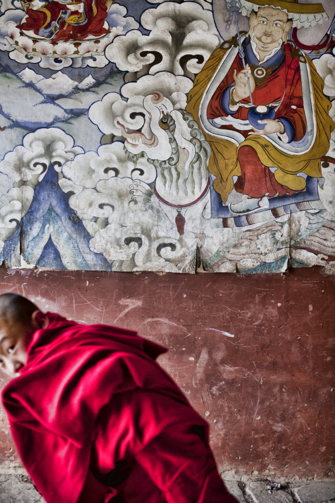 Bhutan Monk