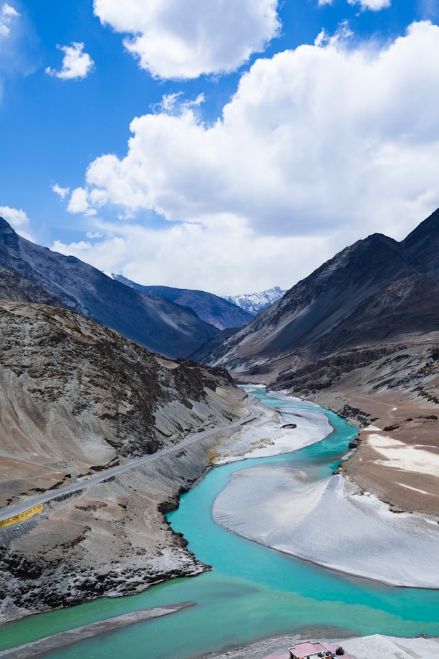 Sangam, Ladakh. Amala Group Journey
