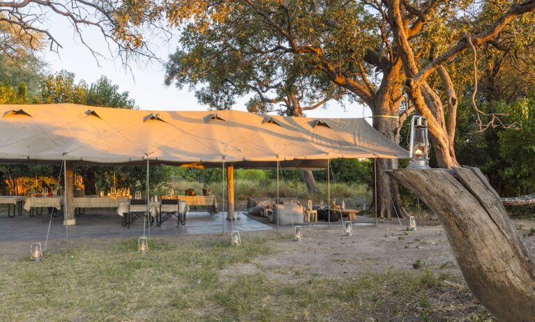 BEAGLE EXPEDITIONS - Kweene Camp - Mess Tent - Exterior 24
