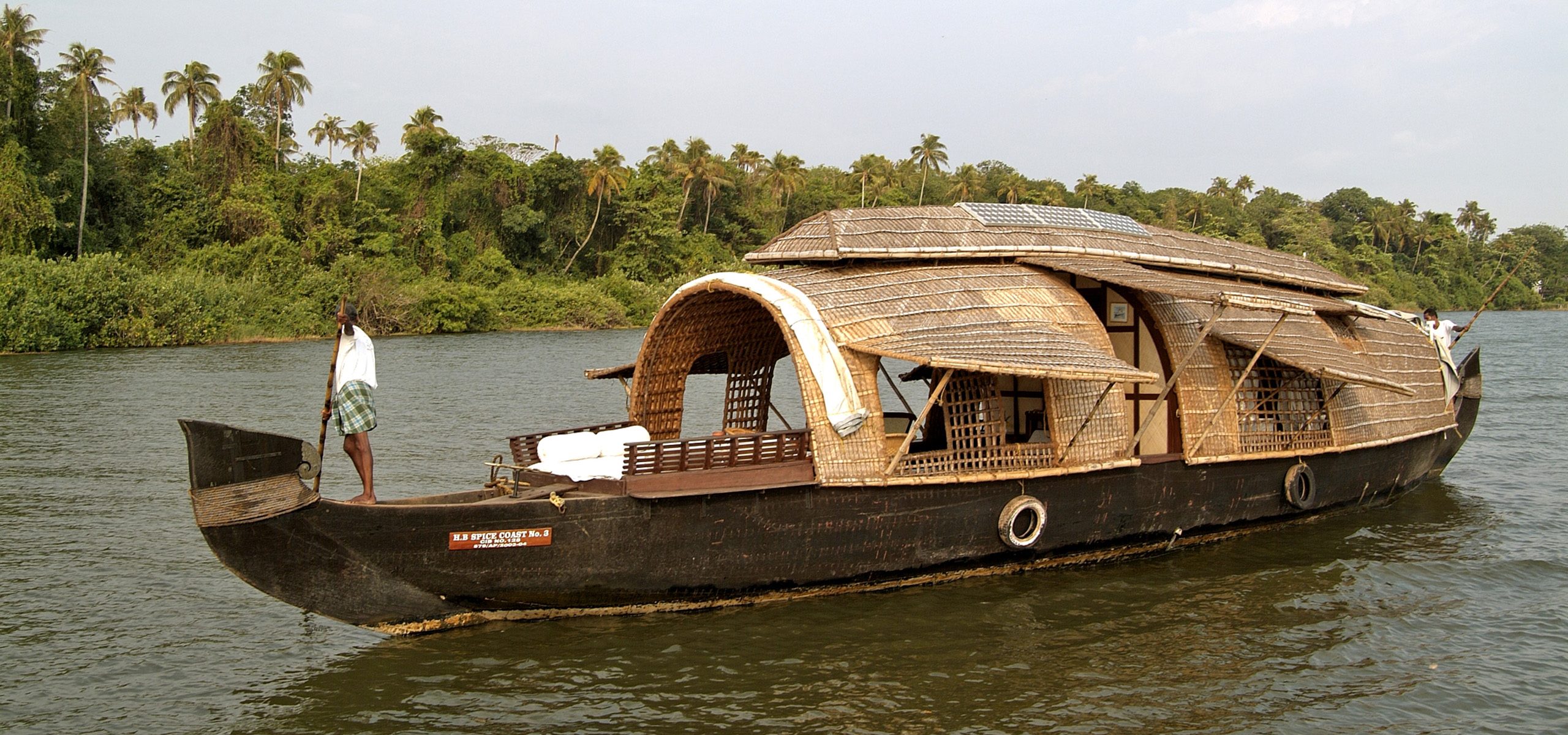 India-Kerala Backwater Houseboat