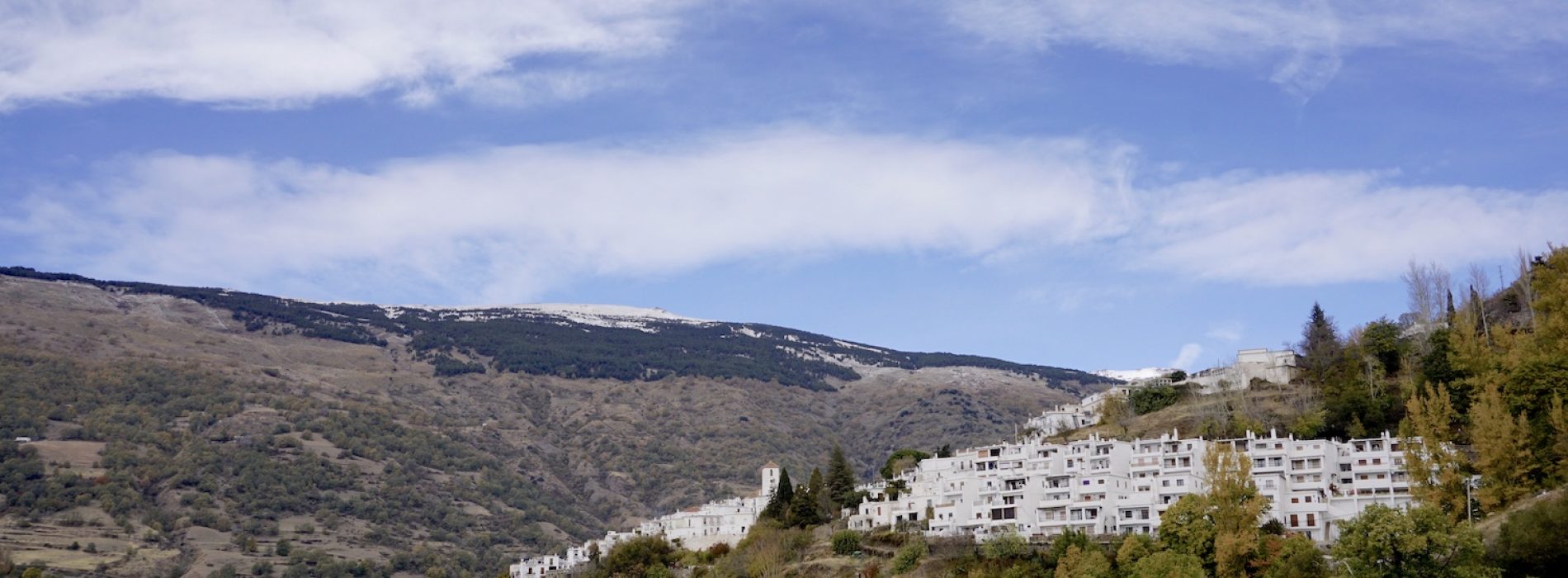 Spain Andalusia Alpujarras Capileira Village